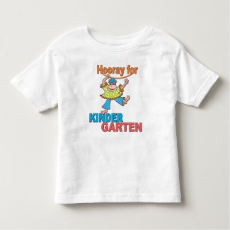 Hooray for Kindergarten Toddler T-shirt