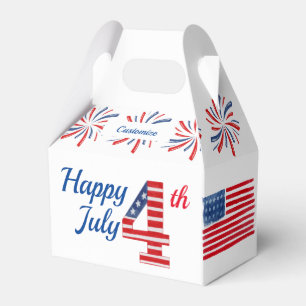 Hooray, for the USA Favor Box