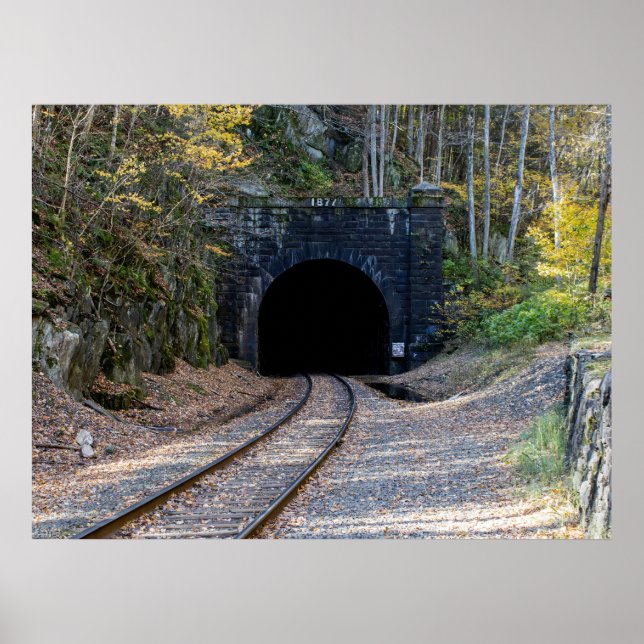 Hoosac Tunnel East Entrance Poster (Front)