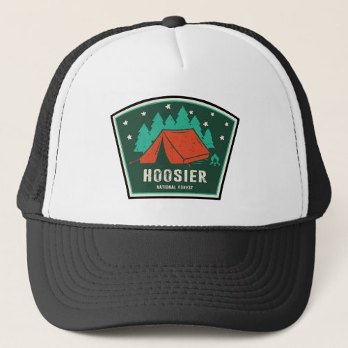 Hoosier National Forest Camping Trucker Hat