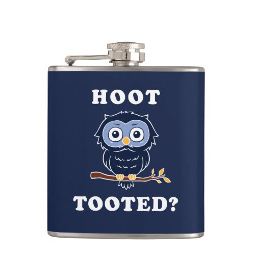 Hoot Tooted Flask