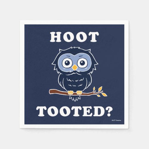 Hoot Tooted Napkins