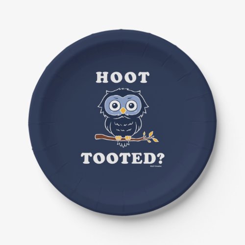 Hoot Tooted Paper Plates