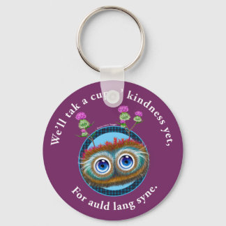 Hoots Toots Haggis. Auld Lang Syne. Keychain