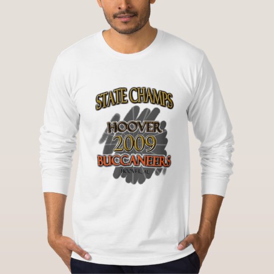 Hoover Buccaneers 2009 Alabama State Champs! T-Shirt