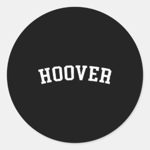 Hoover classic round sticker