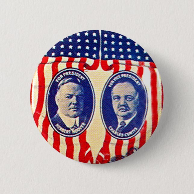 Hoover-Curtis jugate - Button (Front)