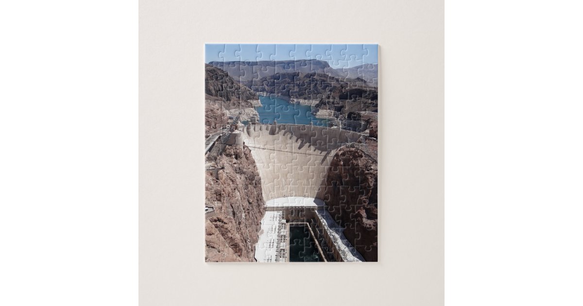 Hoover Dam 3 Jigsaw Puzzle Zazzle