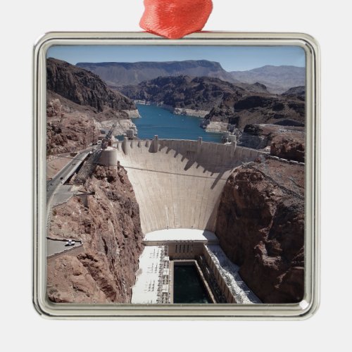 Hoover Dam 3 Metal Ornament