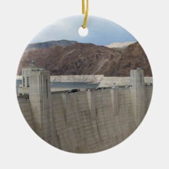 Hoover Dam Ceramic Ornament by Brookelorren at Zazzle