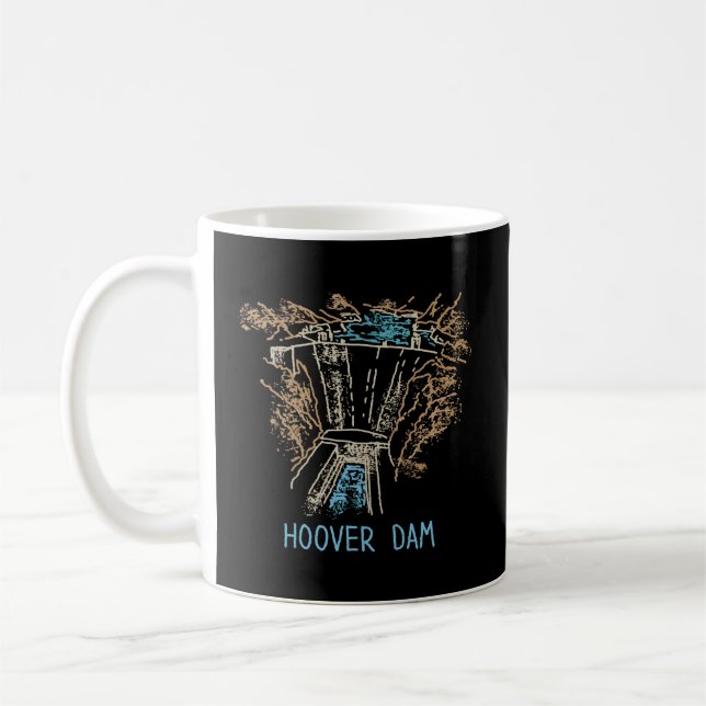 Hoover Dam Coffee Mug (Left)