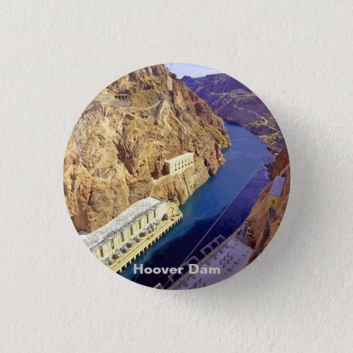 Hoover Dam in Arizona Button