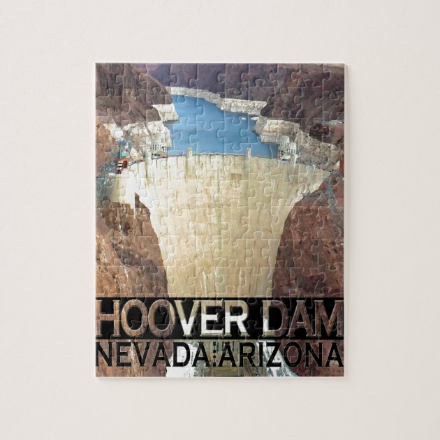Hoover Dam Jigsaw Puzzle - 1000 Piece Colorado River Scenery For Adults