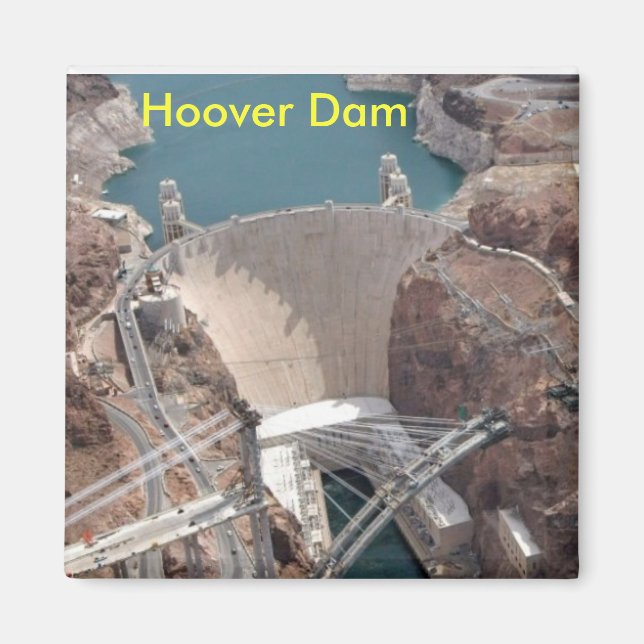 Hoover Dam Magnet (Front)