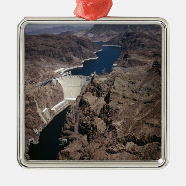 Hoover Dam Metal Ornament (Front)