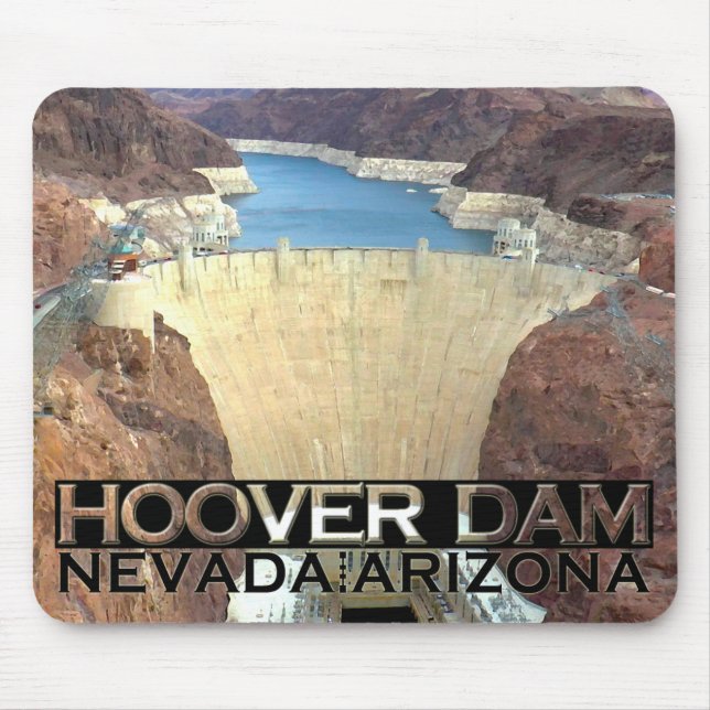 Hoover Dam Mouse Pad (Front)