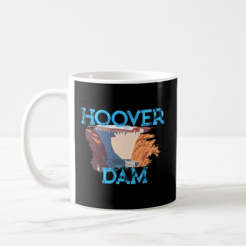 Hoover Dam Nevada Arizona Usa  Coffee Mug