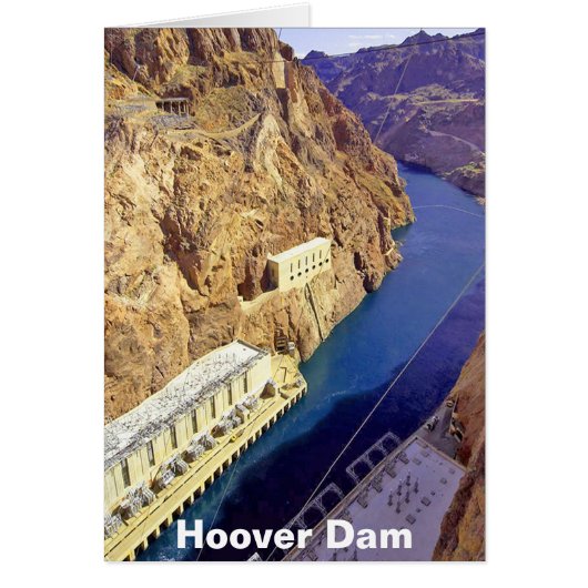 Hoover Dam, Nevada Cards (Front)