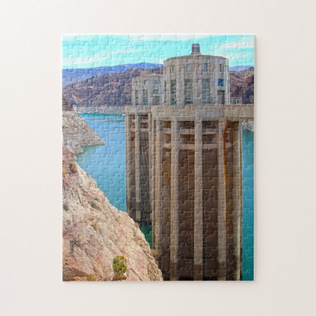 Hoover Dam Nevada. Jigsaw Puzzle (Vertical)