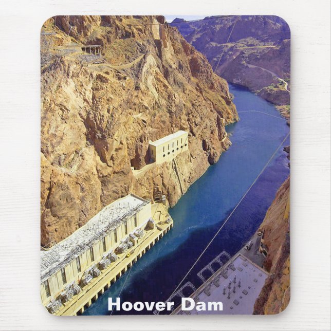Hoover Dam, Nevada Mouse Pad (Front)