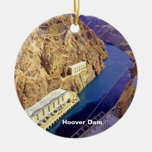 Hoover Dam Nevada Ornament