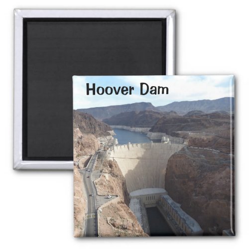 Hoover Dam Nevada Photo Magnet Lake Mead