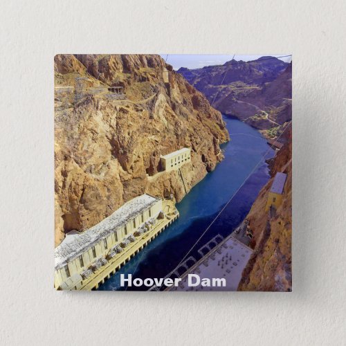 Hoover Dam Nevada Pinback Button