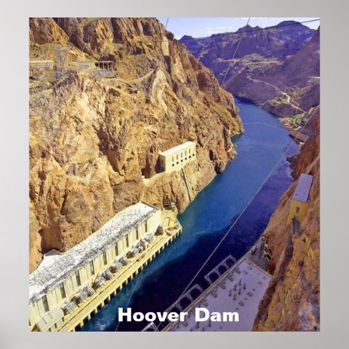 Hoover Dam Nevada Poster