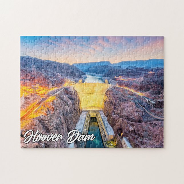Hoover Dam, Nevada, USA Jigsaw Puzzle (Horizontal)