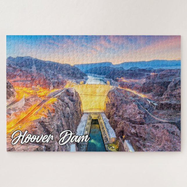 Hoover Dam, Nevada, USA Jigsaw Puzzle (Horizontal)