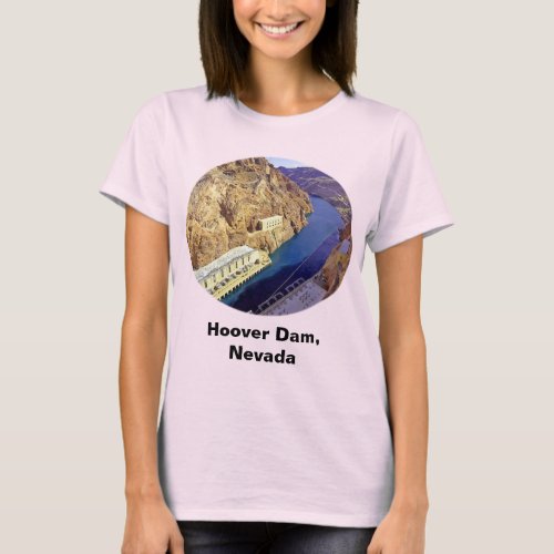 Hoover Dam Nevada Womens T_Shirt