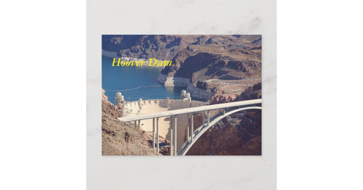 Hoover Dam Post Card | Zazzle