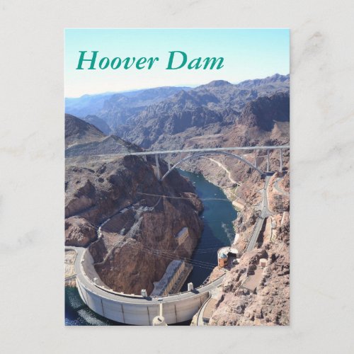 Hoover Dam Post Card