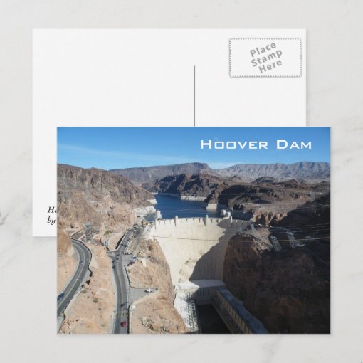 Hoover Dam Postcard | Zazzle