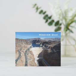 Hoover Dam Postcard | Zazzle