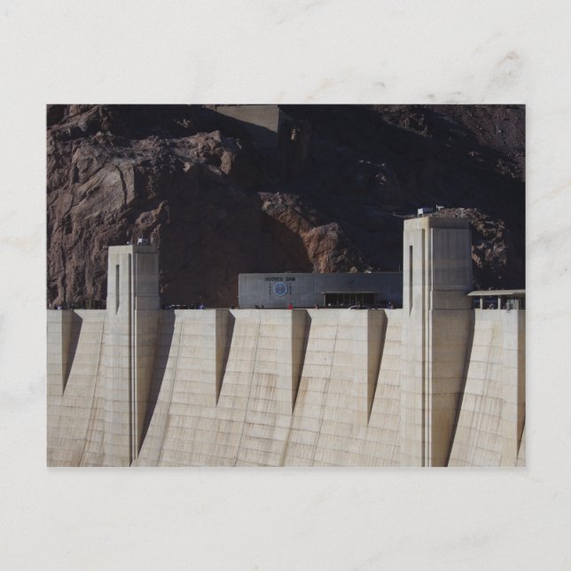 Hoover Dam Postcard (Front)