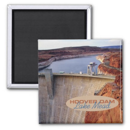 Hoover Dam Travel Souvenir Fridge Magnet