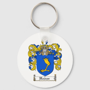 HOOVER FAMILY CREST - HOOVER COAT OF ARMS KEYCHAIN