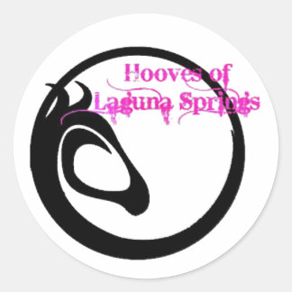 Hooves of Laguna Springs Sticker