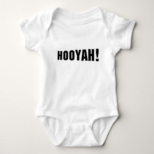 HOOYAH BABY BODYSUIT
