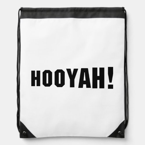 HOOYAH DRAWSTRING BAG