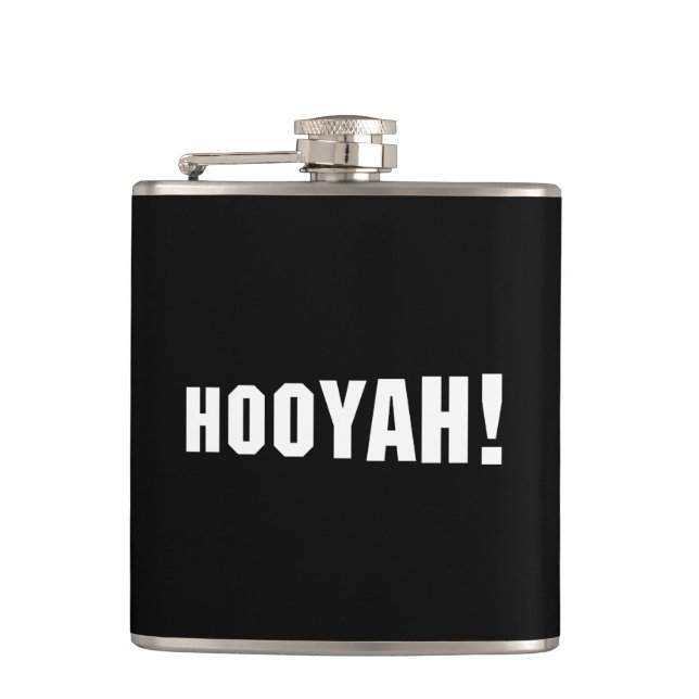 HOOYAH! FLASK (Front)