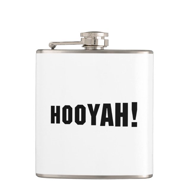 HOOYAH! FLASK (Front)
