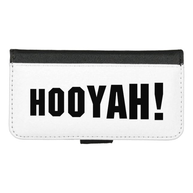 HOOYAH! iPhone WALLET CASE (Front (Horizontal))