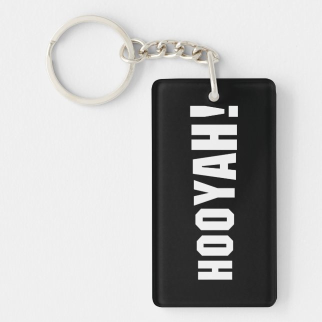 HOOYAH! KEYCHAIN (Front)