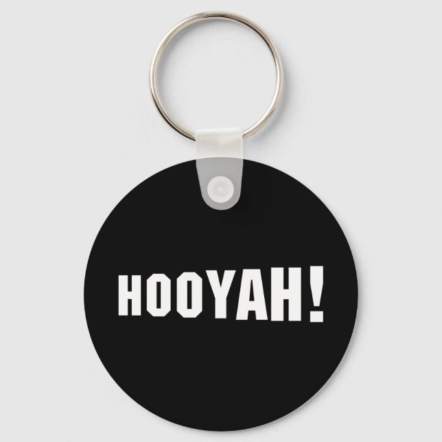 HOOYAH! KEYCHAIN (Front)