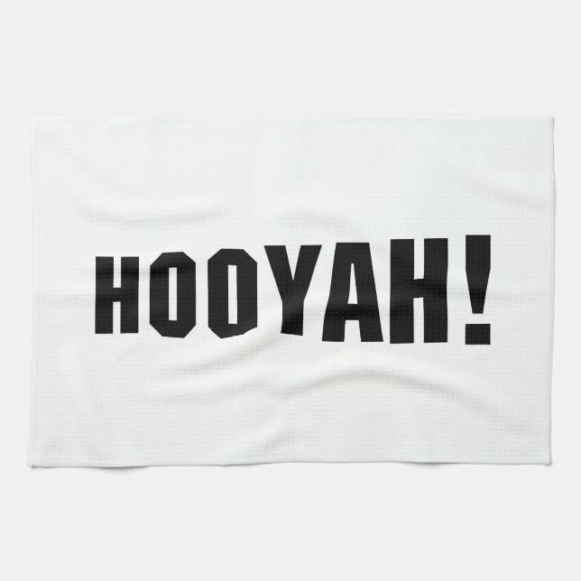 HOOYAH! KITCHEN TOWEL (Horizontal)