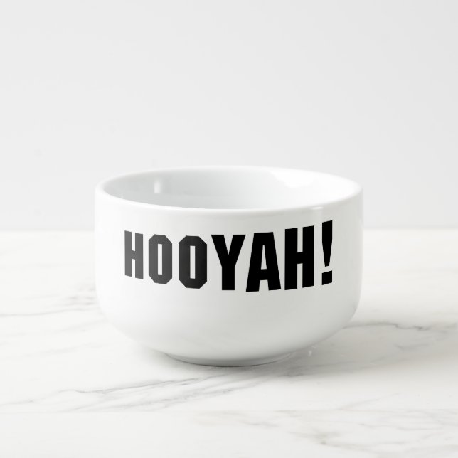 HOOYAH! SOUP MUG (Front)