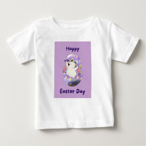 Hop into Easter Joy Celebrating Resurrection Day Baby T_Shirt