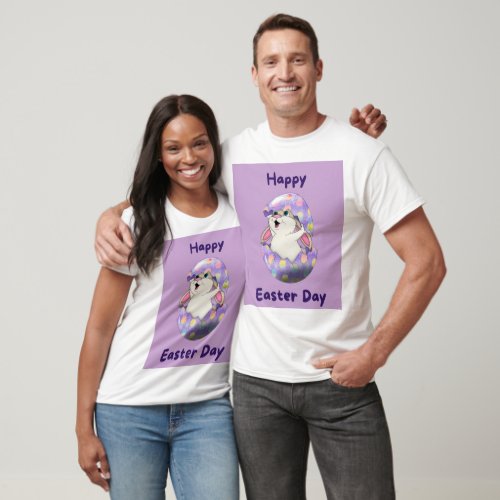 Hop into Easter Joy Celebrating Resurrection Day T_Shirt